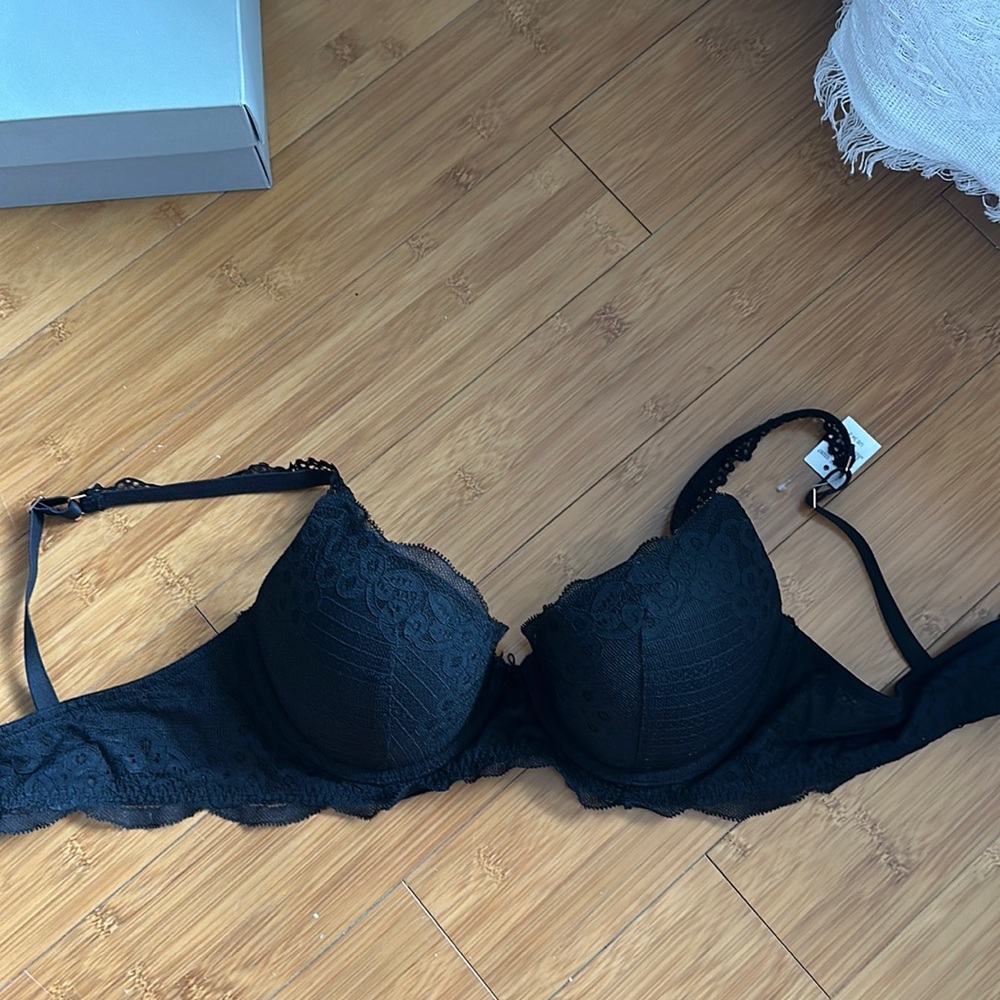 Aerie lace black bra